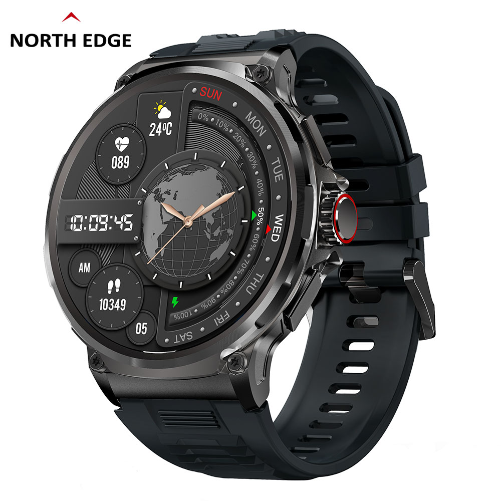 Smartwatch Instagram - NORTH EDGE-reloj inteligente para hombre, dispositivo