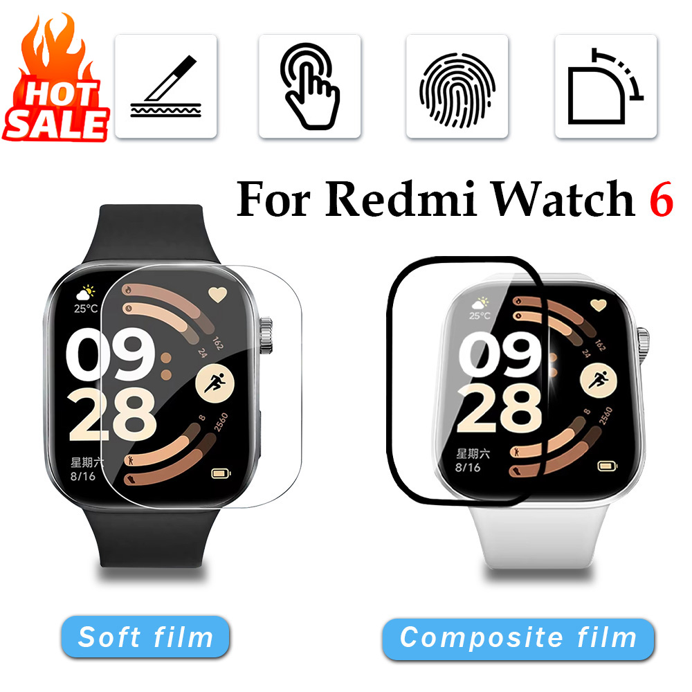 Smartwatch Case - Película suave para Xiaomi Redmi Watch