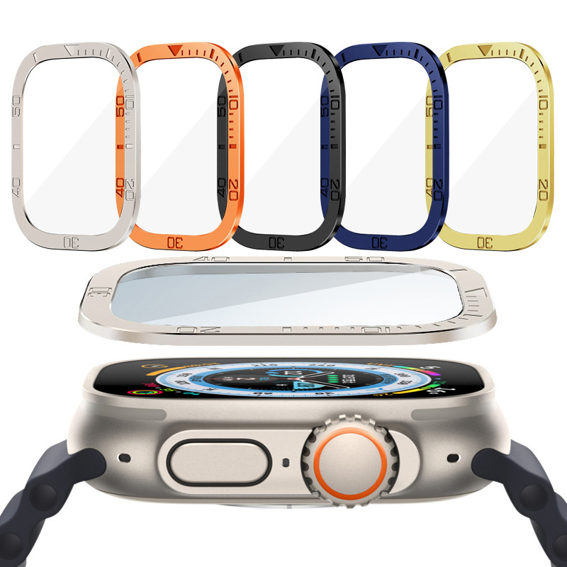Smartwatch Case - Vidrio templado para Apple Watch Ultra