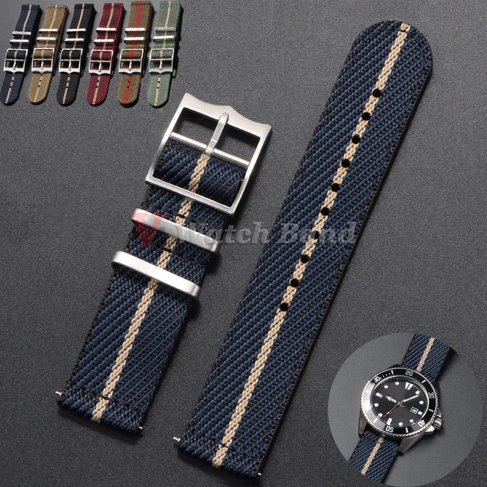 Nylon Nato Strap - Correa de nailon de 20 a