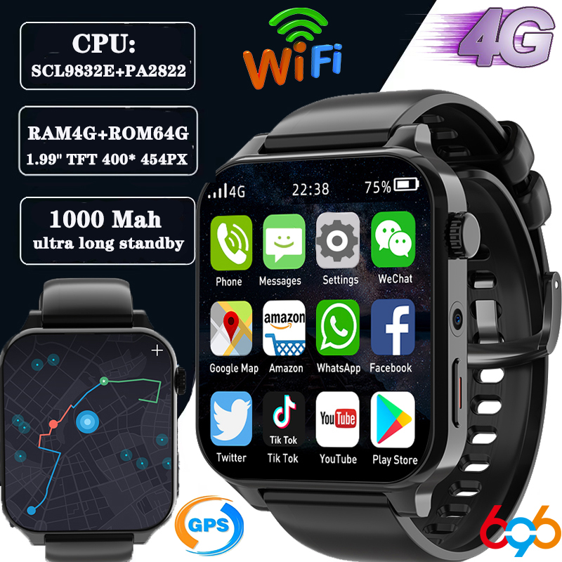 Smartwatch Instagram - Reloj inteligente deportivo para hombre, dispositivo