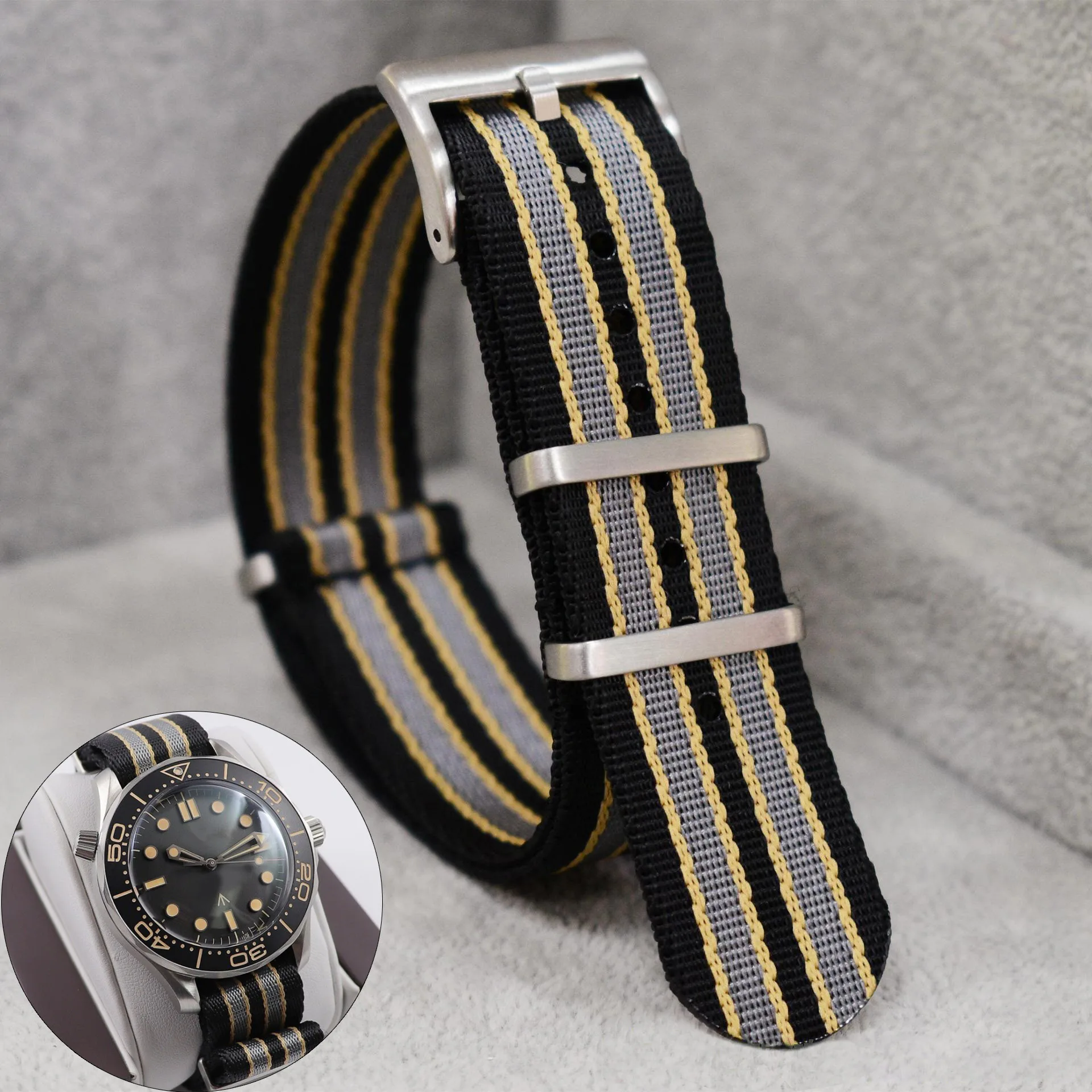 Nylon Nato Strap - Correa de nailon de 20mm para