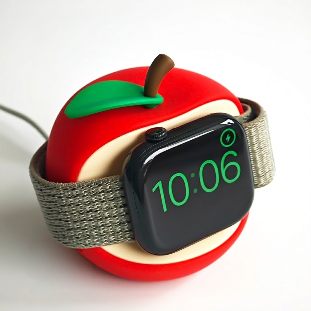 Soporte de silicona para carga - Watch Charging Dock reseña y precio