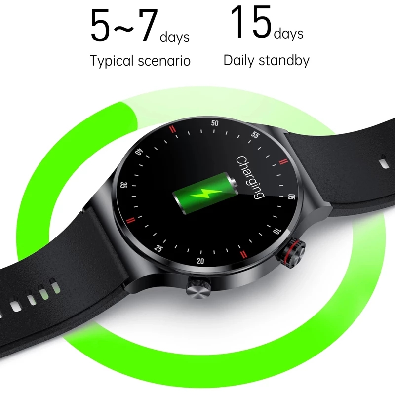 LIGE ECG + PPG Bluetooth llama - Smartwatch Instagram reseña y precio