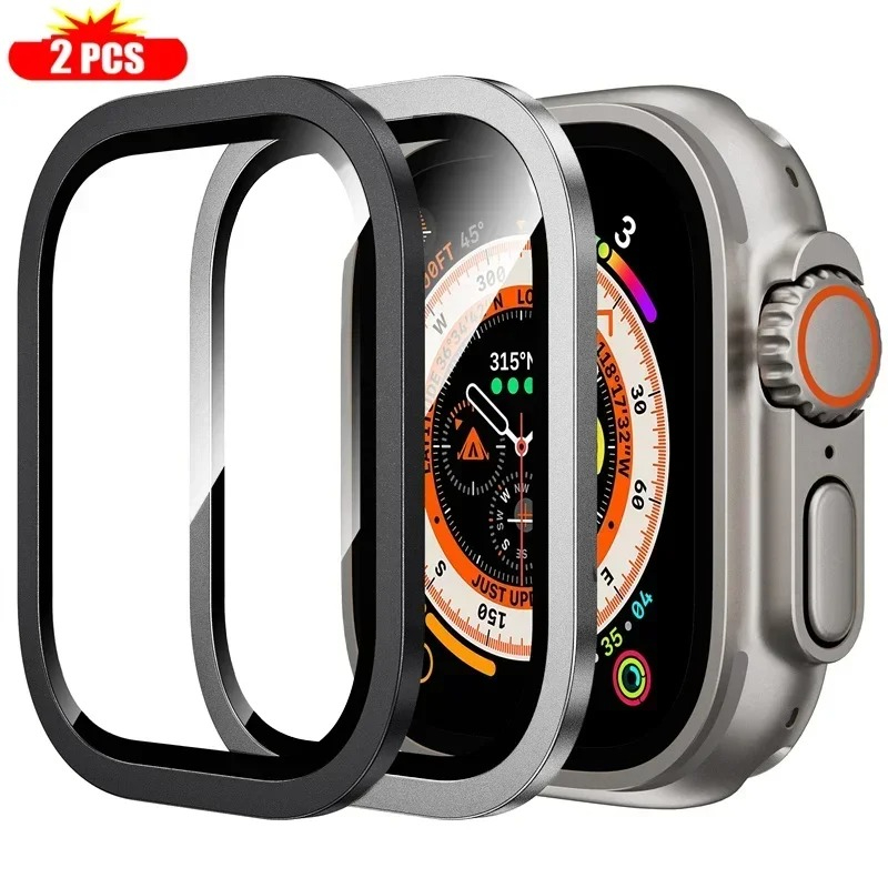 2 uds vidrio templado para App - Smartwatch Straps & Accessories reseña y precio