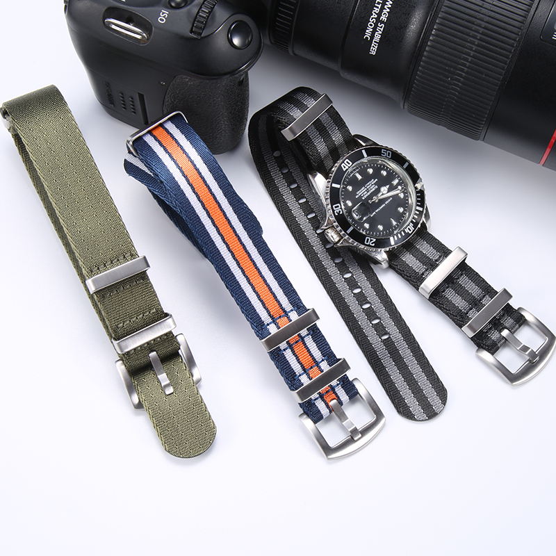 Correa de repuesto de nailon s - Nylon Nato Strap reseña y precio
