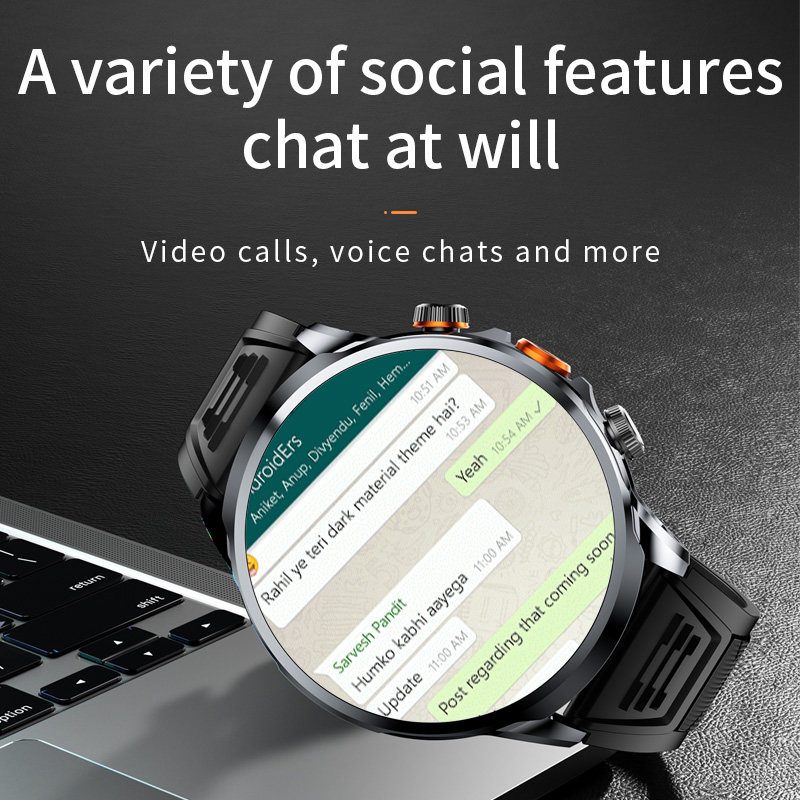 Reloj inteligente H18 4G/5G ll - Smartwatch Instagram reseña y precio