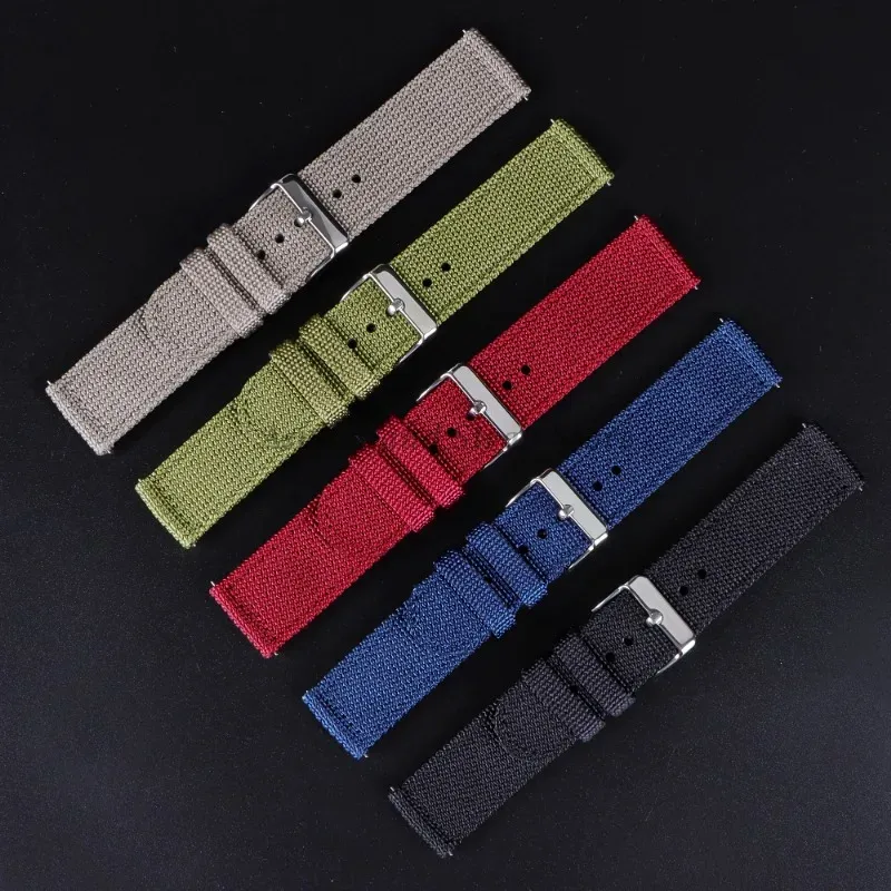 Correa de lona de nailon de 18 - Nylon Nato Strap reseña y precio