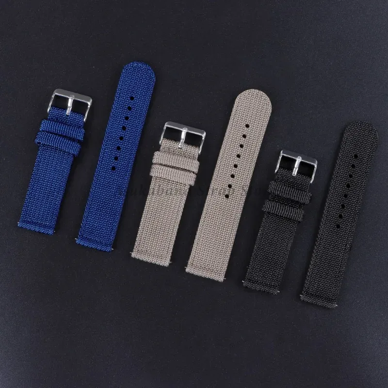Correa de lona de nailon de 18 - Nylon Nato Strap reseña y precio