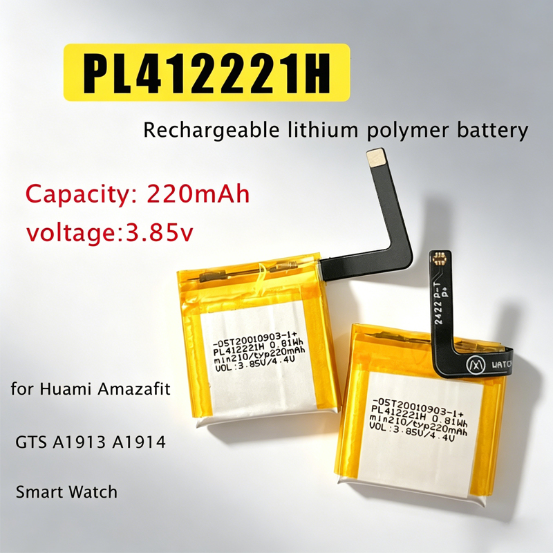 Batería Recargable PL412221H 2 - Smartwatch A1914 reseña y precio