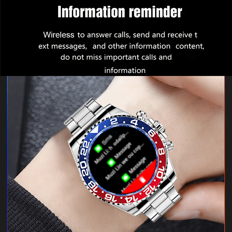 Reloj inteligente Aiweile AW12 - Smartwatch Instagram reseña y precio