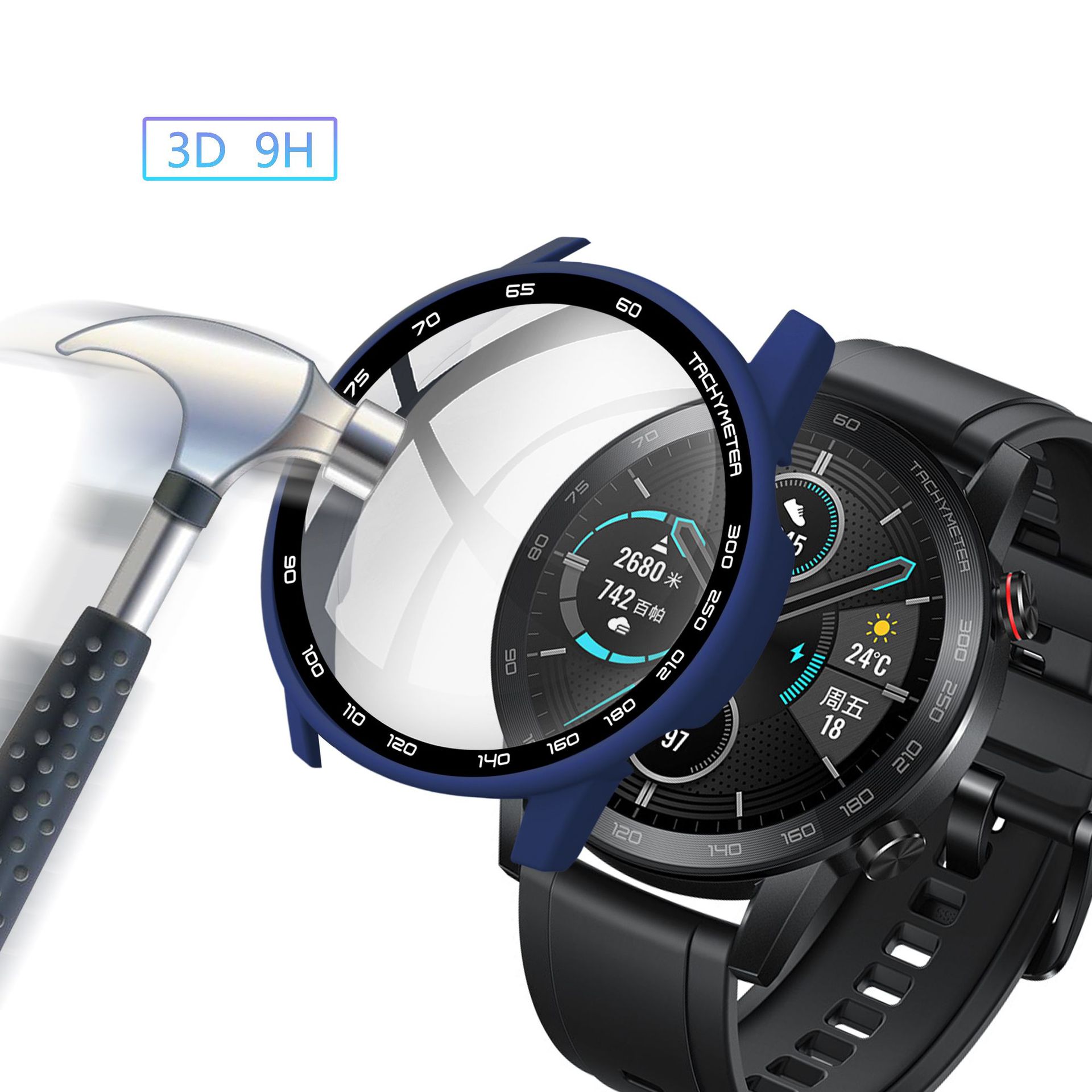 Funda protectora de pantalla d - Motorola Smartwatch Accessories reseña y precio