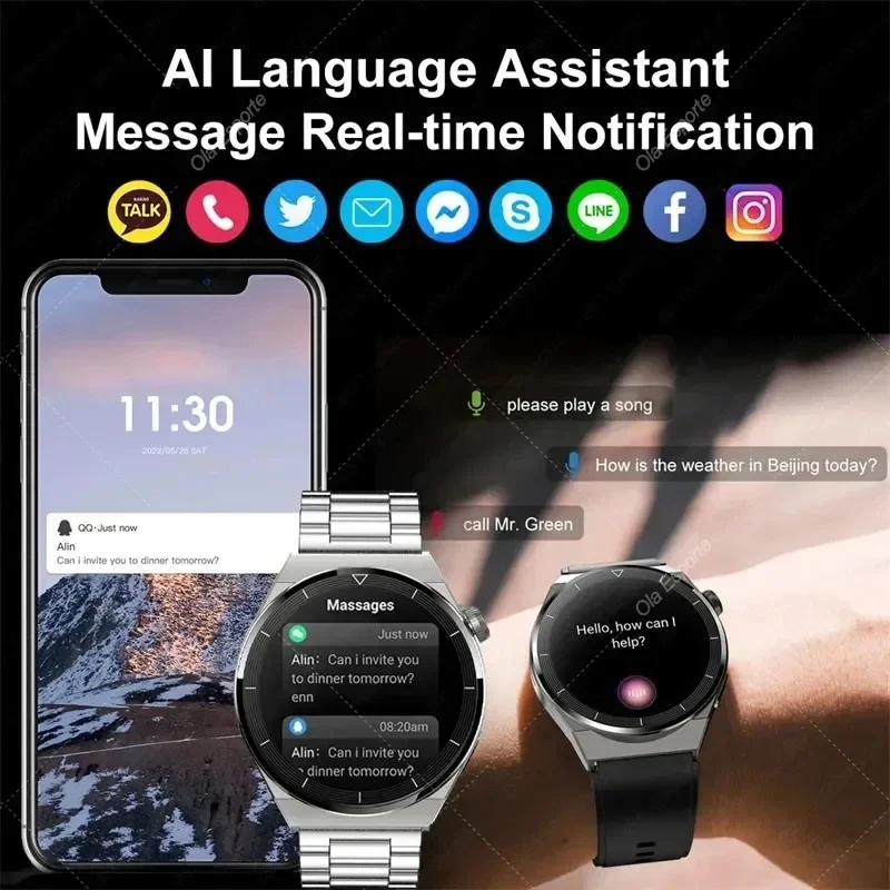 Reloj inteligente para hombre  - Smartwatch Instagram reseña y precio