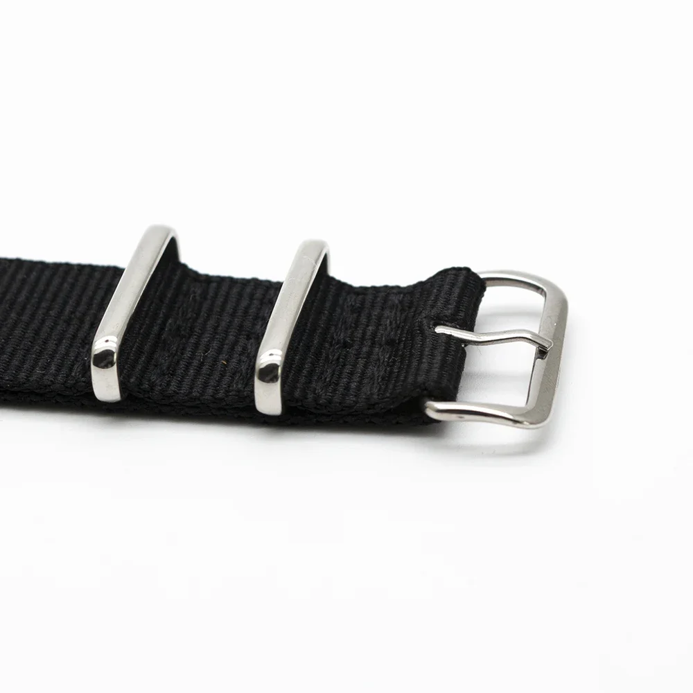 Correa de nailon negra para re - Nylon Nato Strap reseña y precio