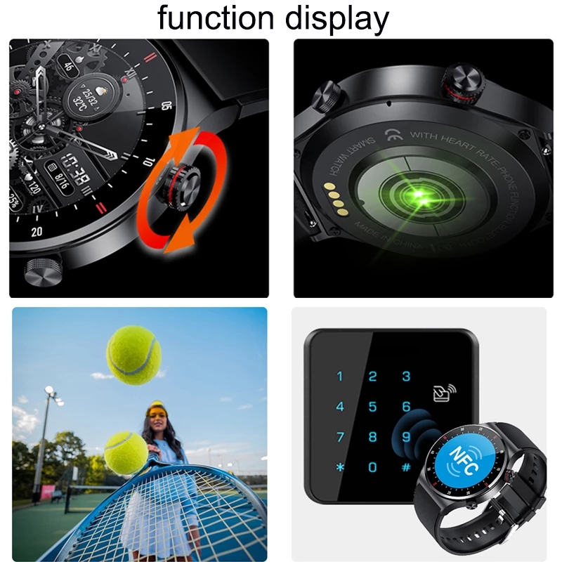 LIGE-reloj inteligente deporti - Smartwatch Instagram reseña y precio