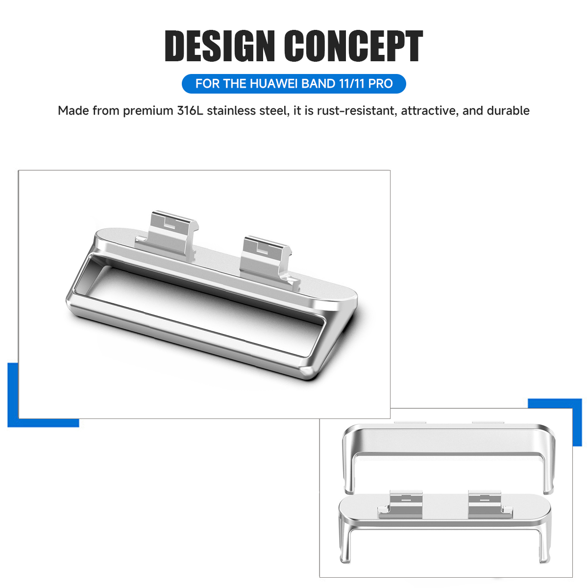 Adaptador de 18mm para correa  - Watch Band Connector reseña y precio