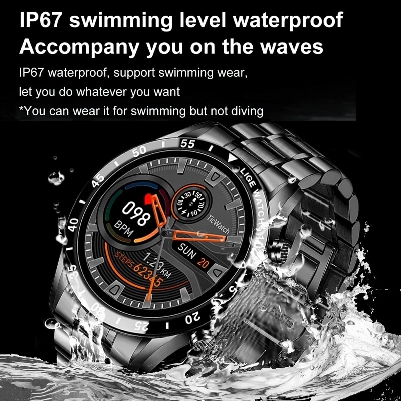 Reloj inteligente 2024 LIGE co - Smartwatch Instagram reseña y precio