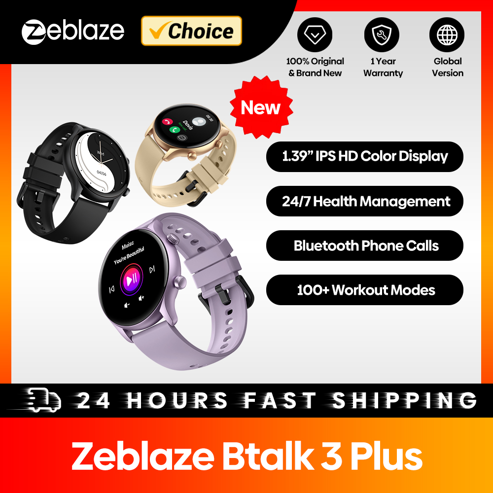 Zeblaze-reloj inteligente Btal - Smartwatch Faces reseña y precio