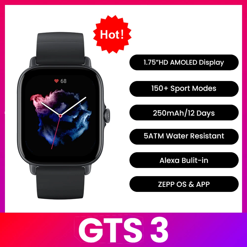 Reloj Inteligente Amazfit GTS  - Smartwatch Instagram reseña y precio